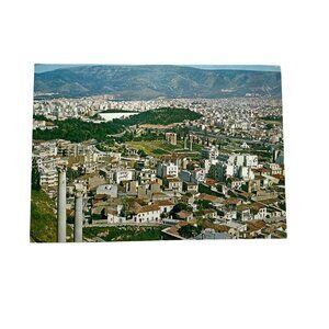 Athens Partial View Vintage Postcard Greece Landmarks Unused u original